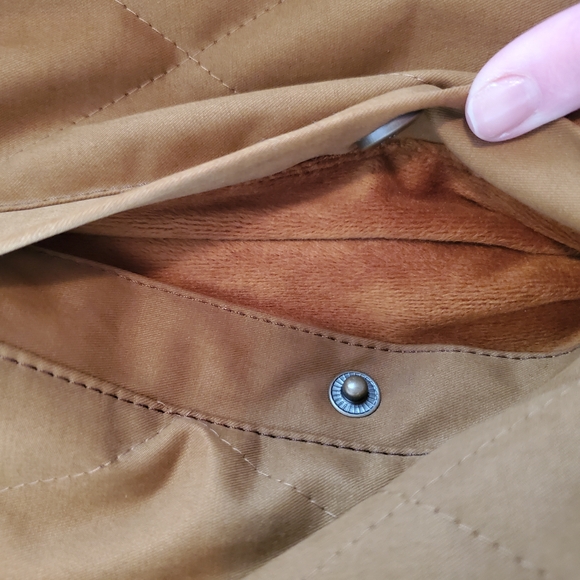 Men's Brown Quilted Jacket - Picture 5 of 7